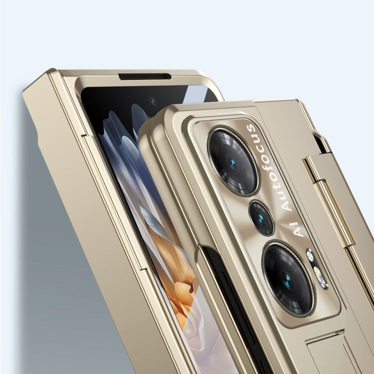 For Honor Magic Vs Integrated Folding Phone Case with Hinge(Silver) - Honor Cases by PMC TechLife | Online Shopping South Africa | PMC TechLife | Buy Now Pay Later Mobicred
