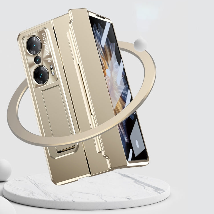 For Honor Magic Vs Integrated Folding Phone Case with Hinge(Rose Gold) - Honor Cases by PMC TechLife | Online Shopping South Africa | PMC TechLife | Buy Now Pay Later Mobicred