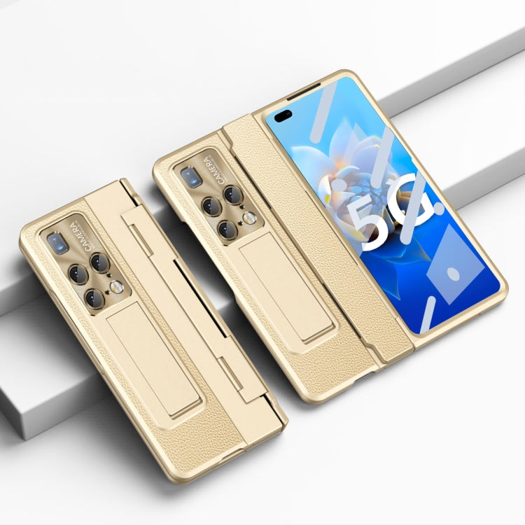 For Huawei Mate X2 Integrated Full Coverage Phone Case with Hinge(Gold) - Huawei Cases by PMC TechLife | Online Shopping South Africa | PMC TechLife | Buy Now Pay Later Mobicred
