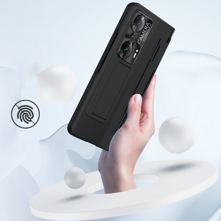 For Honor Magic Vs Integrated Full Coverage Phone Case with Hinge(Blue) - Honor Cases by PMC TechLife | Online Shopping South Africa | PMC TechLife | Buy Now Pay Later Mobicred