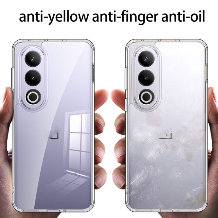 For OnePlus Ace 3V Armor Clear TPU Hard PC Phone Case(Matte Black) - OnePlus Cases by PMC TechLife | Online Shopping South Africa | PMC TechLife | Buy Now Pay Later Mobicred