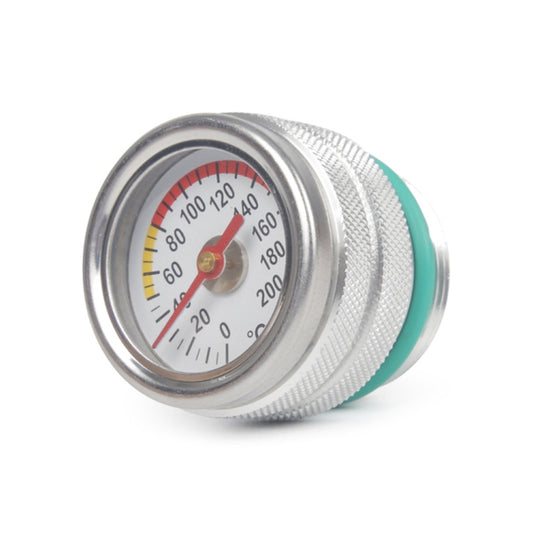 For Kawasaki Vulcan 650 Modified Motorcycle Engine Oil Meter Thermometer(Silver) - Others by PMC Jewellery | Online Shopping South Africa | PMC Jewellery | Buy Now Pay Later Mobicred