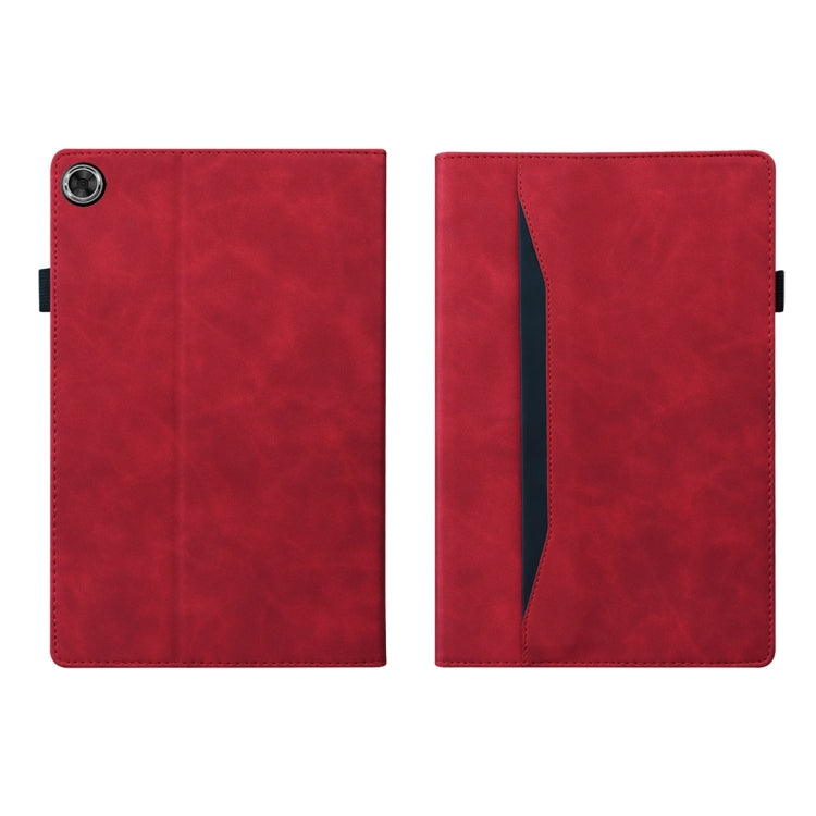 For Lenovo Tab M10 Plus 10.6 3rd Gen 2022 Business Shockproof Horizontal Flip Leather Tablet Case(Red) - Lenovo by PMC TechLife | Online Shopping South Africa | PMC TechLife | Buy Now Pay Later Mobicred