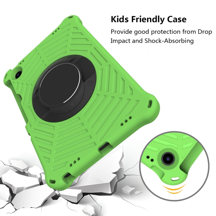 For Lenovo Tab M10 Plus 10.6 3rd Gen 2022 Spider King Silicone Protective Tablet Case(Green) - Lenovo by PMC TechLife | Online Shopping South Africa | PMC TechLife | Buy Now Pay Later Mobicred