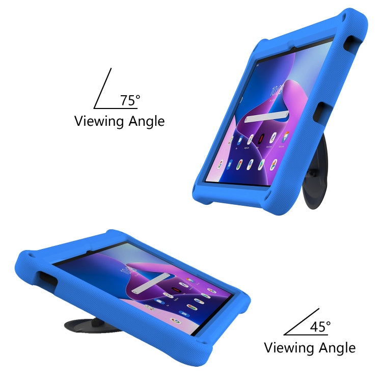 For Lenovo Tab M10 Plus 10.6 3rd Gen 2022 Spider King Silicone Protective Tablet Case(Blue) - Lenovo by PMC TechLife | Online Shopping South Africa | PMC TechLife | Buy Now Pay Later Mobicred