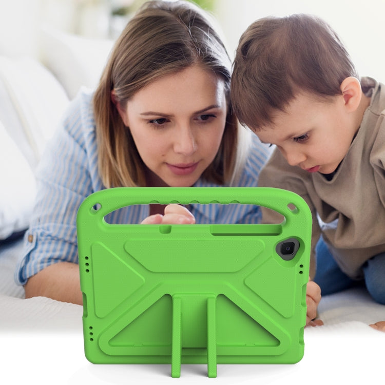 For Lenovo Tab K10 Handle EVA Shockproof Tablet Case with Holder(Green) - Lenovo by PMC TechLife | Online Shopping South Africa | PMC TechLife | Buy Now Pay Later Mobicred