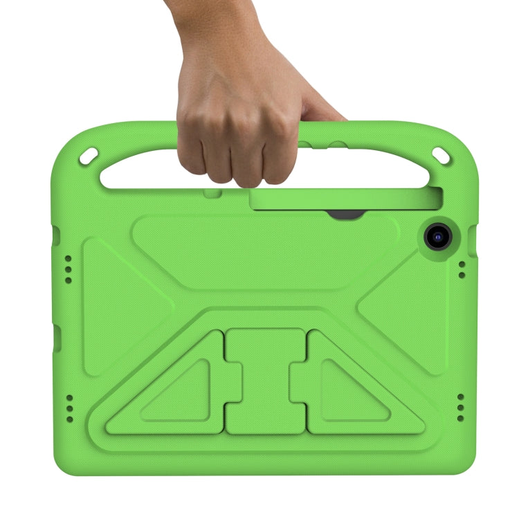 For Lenovo Tab M10 Plus 10.6 3rd Gen 2022 Handle EVA Shockproof Tablet Case with Holder(Green) - Lenovo by PMC TechLife | Online Shopping South Africa | PMC TechLife | Buy Now Pay Later Mobicred