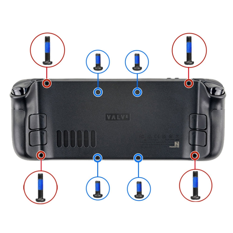 16 in 1 Steam Deck Back Cover Screw Set - free shipping - PMC TechLife - Order now!