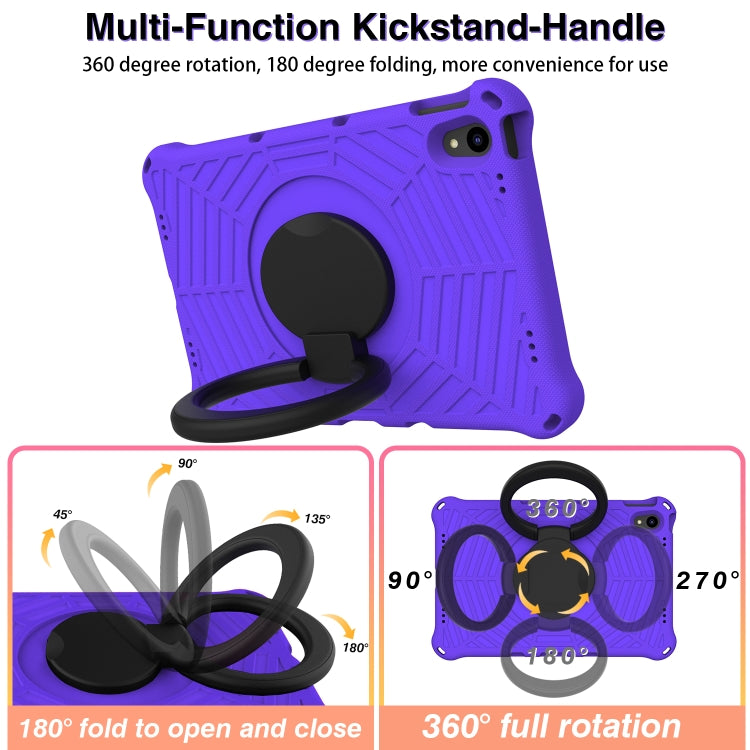For Lenovo Tab P11 TB-J606 Spider King Silicone Protective Tablet Case(Purple) - Lenovo by PMC TechLife | Online Shopping South Africa | PMC TechLife | Buy Now Pay Later Mobicred
