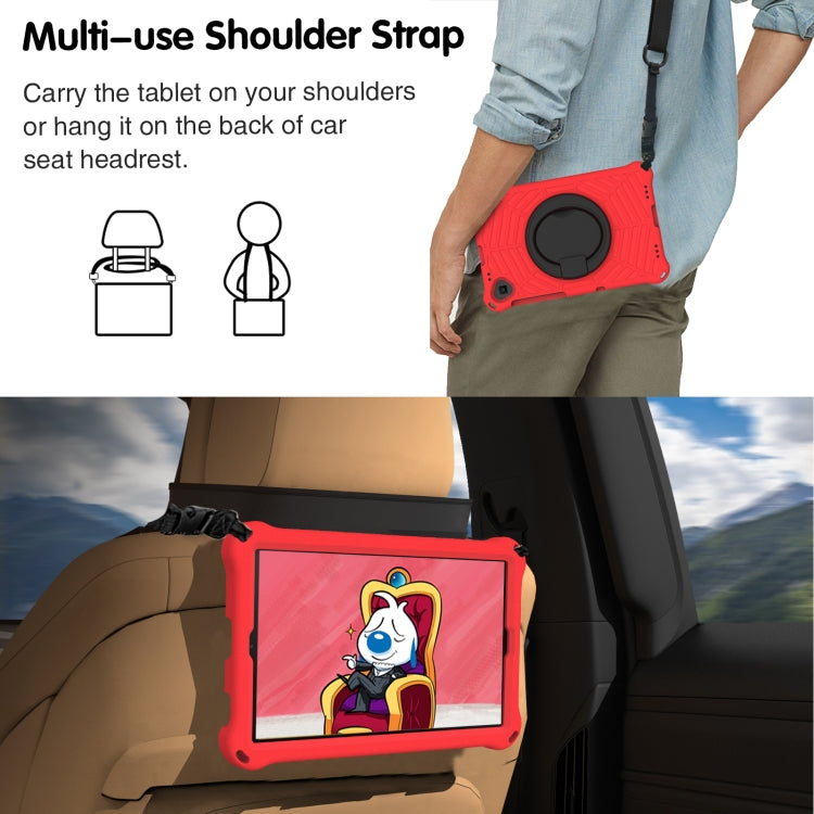 For Lenovo Tab M10 Plus TB-X606 Spider King Silicone Protective Tablet Case(Red) - Lenovo by PMC TechLife | Online Shopping South Africa | PMC TechLife | Buy Now Pay Later Mobicred