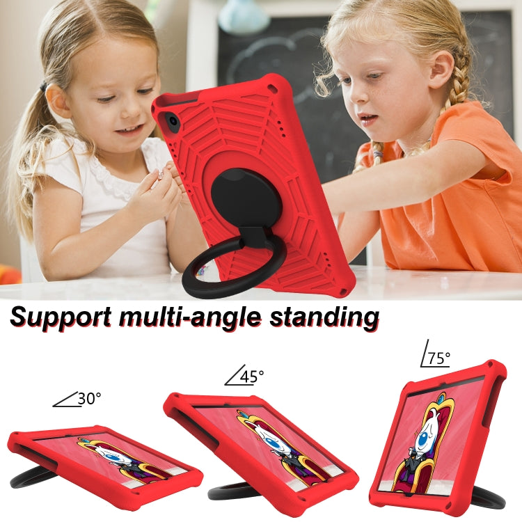 For Lenovo Tab M10 FHD TB-X605FC Spider King Silicone Protective Tablet Case(Red) - Lenovo by PMC TechLife | Online Shopping South Africa | PMC TechLife | Buy Now Pay Later Mobicred
