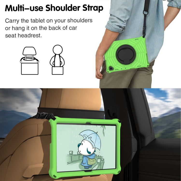 For Lenovo Tab M10 FHD TB-X605FC Spider King Silicone Protective Tablet Case(Green) - Lenovo by PMC TechLife | Online Shopping South Africa | PMC TechLife | Buy Now Pay Later Mobicred