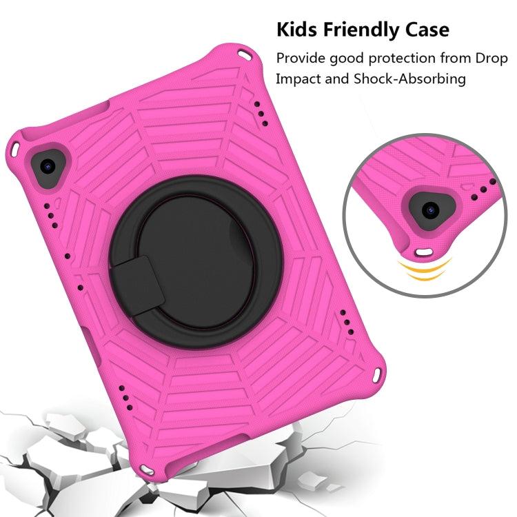 For Lenovo Tab M10 TB-X505F / TB-X605F 10.1 / M10 FHD REL TB-X605FC / TB-X605LC 10.1 Spider King Silicone Protective Tablet Case(Rose Red) - Lenovo by PMC TechLife | Online Shopping South Africa | PMC TechLife | Buy Now Pay Later Mobicred