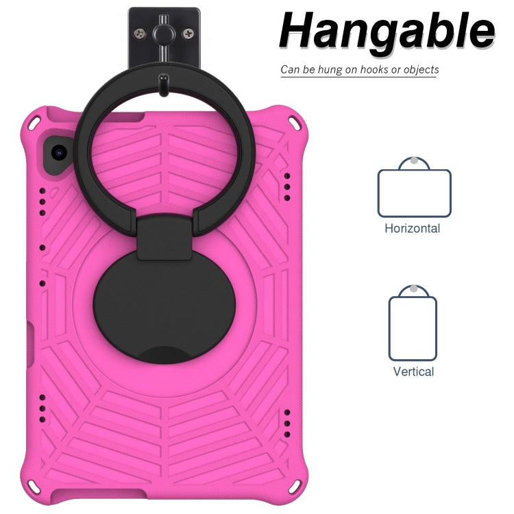 For Lenovo Tab M10 TB-X505F / TB-X605F 10.1 / M10 FHD REL TB-X605FC / TB-X605LC 10.1 Spider King Silicone Protective Tablet Case(Rose Red) - Lenovo by PMC TechLife | Online Shopping South Africa | PMC TechLife | Buy Now Pay Later Mobicred