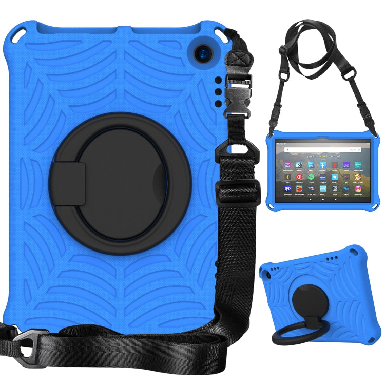 For Amazon Kindle Fire HD 8 2022 / 2020 Spider King Silicone Protective Tablet Case(Blue) - Amazon by PMC TechLife | Online Shopping South Africa | PMC TechLife | Buy Now Pay Later Mobicred