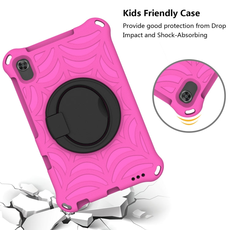 For Huawei MediaPad M5 Lite 8 Spider King Silicone Protective Tablet Case(Rose Red) - Huawei by PMC TechLife | Online Shopping South Africa | PMC TechLife | Buy Now Pay Later Mobicred