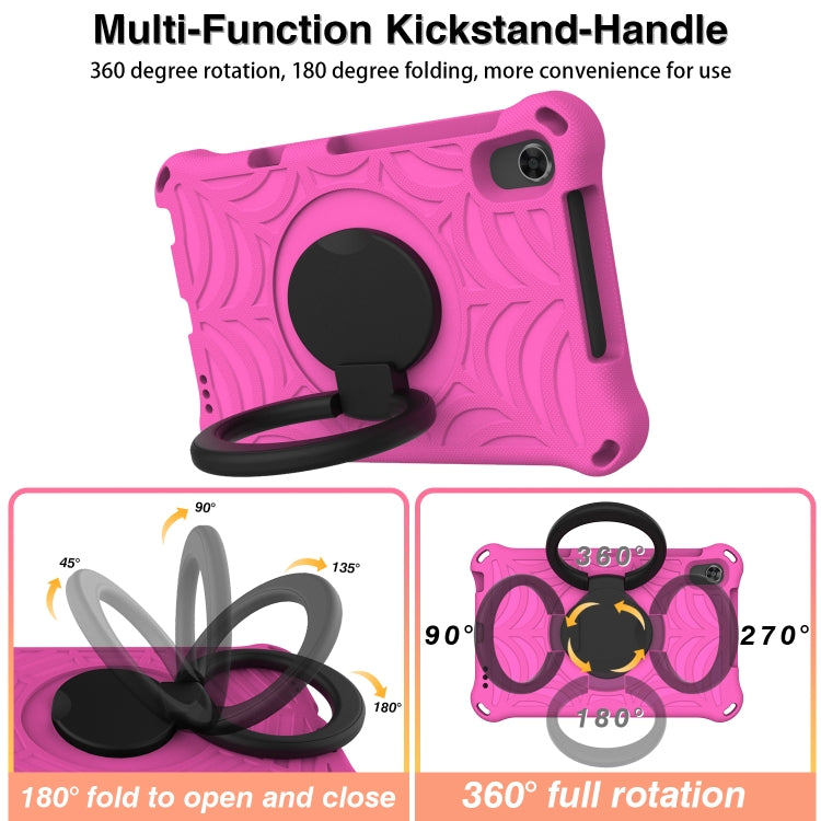 For Huawei MediaPad M5 Lite 8 Spider King Silicone Protective Tablet Case(Rose Red) - Huawei by PMC TechLife | Online Shopping South Africa | PMC TechLife | Buy Now Pay Later Mobicred