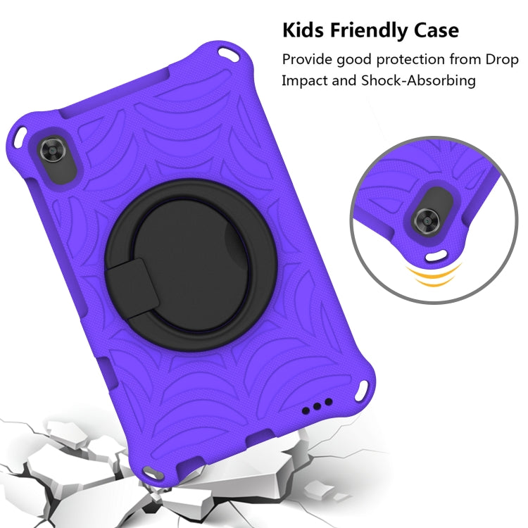 For Huawei MediaPad M5 Lite 8 Spider King Silicone Protective Tablet Case(Purple) - Huawei by PMC TechLife | Online Shopping South Africa | PMC TechLife | Buy Now Pay Later Mobicred