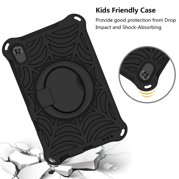 For Huawei MatePad T8 Spider King Silicone Protective Tablet Case(Black) - Huawei by PMC TechLife | Online Shopping South Africa | PMC TechLife | Buy Now Pay Later Mobicred