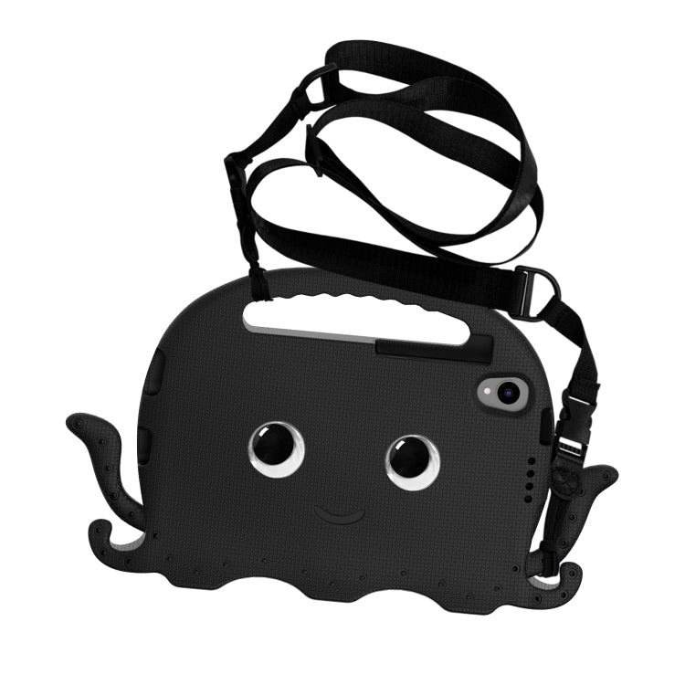 For Lenovo Tab M8 4th Gen Octopus Style EVA + PC Tablet Case with Strap(Black) - Lenovo by PMC TechLife | Online Shopping South Africa | PMC TechLife | Buy Now Pay Later Mobicred