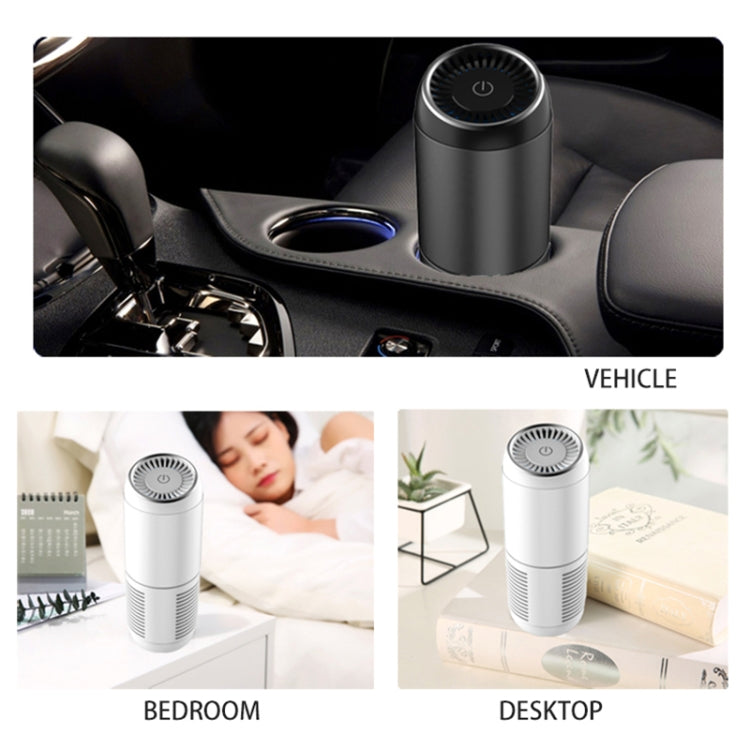 Y-20 Desktop Car Negative Ion Air Purifier(White) - Air Purifier by PMC TechLife | Online Shopping South Africa | PMC TechLife | Buy Now Pay Later Mobicred