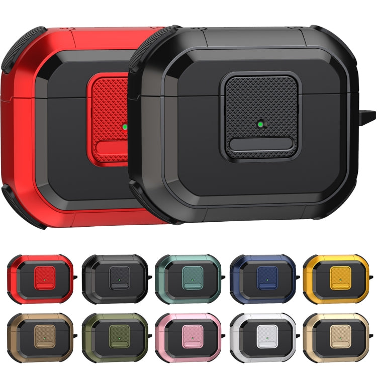 For AirPods Pro Wireless Earphones Protective Case(Gold) - free shipping - PMC Jewellery - Order now!