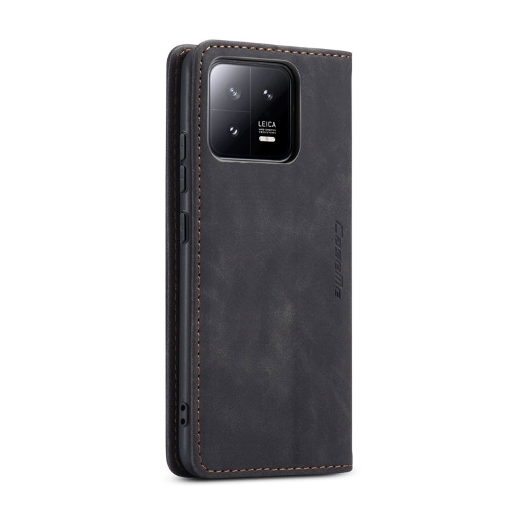 For Xiaomi 13 CaseMe 013 Multifunctional Horizontal Flip Leather Phone Case(Black) - Xiaomi Cases by CaseMe | Online Shopping South Africa | PMC Jewellery | Buy Now Pay Later Mobicred