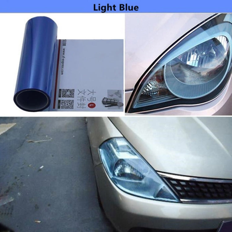 2pcs Car Headlight Protective Film Tail Light Film Motorcycle Fog Light Film, Size:30 x 100cm(Gold) - Auto Film by PMC Jewellery | Online Shopping South Africa | PMC Jewellery