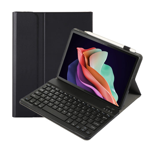 For Huawei MatePad 11 2023 AHW13 Lambskin Texture Ultra-thin Detachable Bluetooth Keyboard Leather Case(Black) - Huawei Keyboard by PMC Jewellery | Online Shopping South Africa | PMC Jewellery