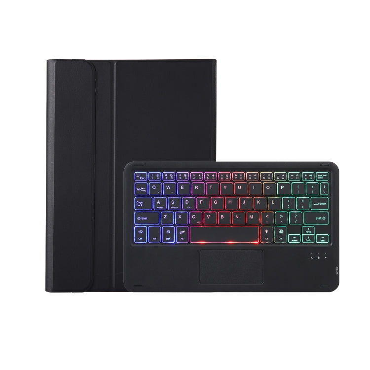 For Huawei MatePad 11 2023 AHW13-AS Lambskin Texture Ultra-thin Detachable Backlight Bluetooth Keyboard Leather Case with Touchpad(Black) - Huawei Keyboard by PMC TechLife | Online Shopping South Africa | PMC TechLife