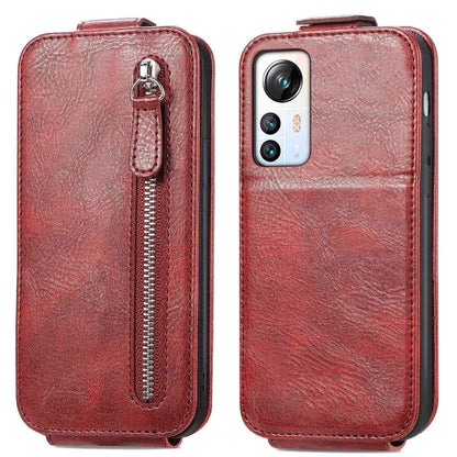 For Blackview A85 Zipper Wallet Vertical Flip Leather Phone Case(Red) - More Brand by PMC Jewellery | Online Shopping South Africa | PMC Jewellery | Buy Now Pay Later Mobicred