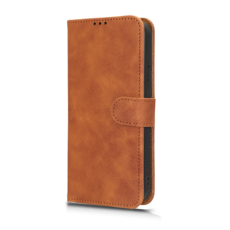 For Doogee X97 / X97 Pro Skin Feel Magnetic Flip Leather Phone Case(Brown) - Doogee Cases by PMC Jewellery | Online Shopping South Africa | PMC Jewellery | Buy Now Pay Later Mobicred