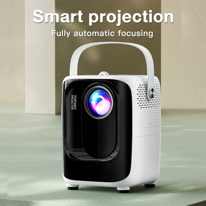 A007 Portable 1280 x 720 HD 113 ANSI Smart LED Projector, Plug:EU Plug(Black) - Mini Projector by PMC Jewellery | Online Shopping South Africa | PMC Jewellery | Buy Now Pay Later Mobicred