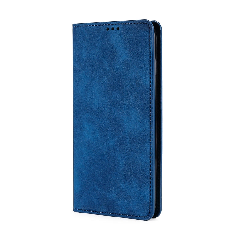 For Blackview A85 Skin Feel Magnetic Horizontal Flip Leather Phone Case(Blue) - More Brand by PMC Jewellery | Online Shopping South Africa | PMC Jewellery | Buy Now Pay Later Mobicred