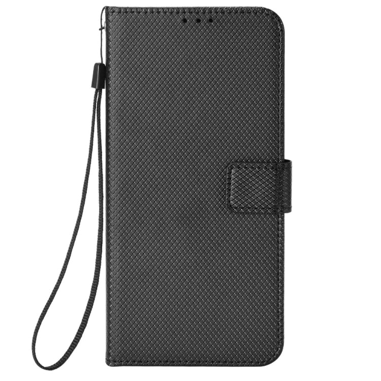 For Doogee X97 / X97 Pro Diamond Texture Leather Phone Case(Black) - Doogee Cases by PMC Jewellery | Online Shopping South Africa | PMC Jewellery | Buy Now Pay Later Mobicred