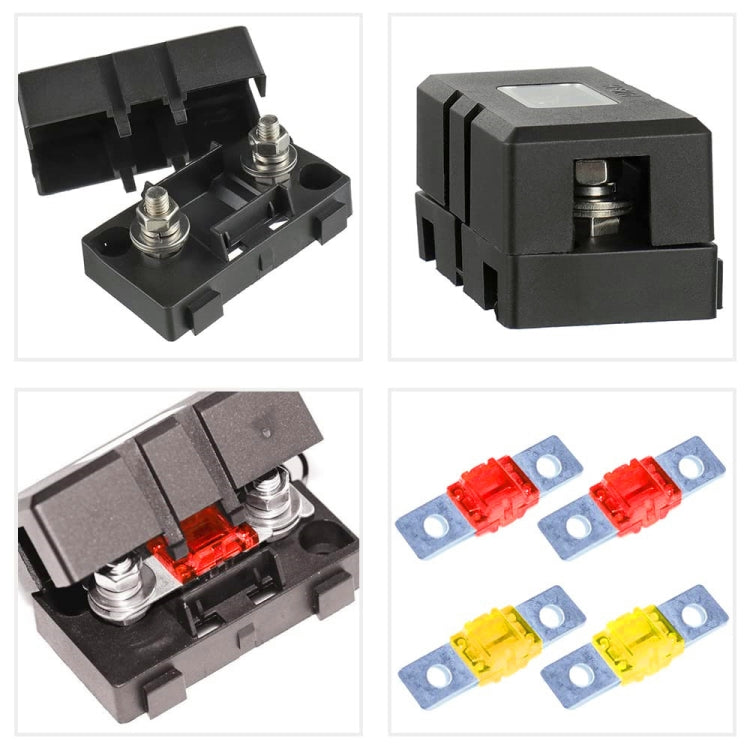 4 in 1 ANS-H Car Fuse Holder Fuse Box, Current:40/50A - Fuse by PMC TechLife | Online Shopping South Africa | PMC TechLife | Buy Now Pay Later Mobicred