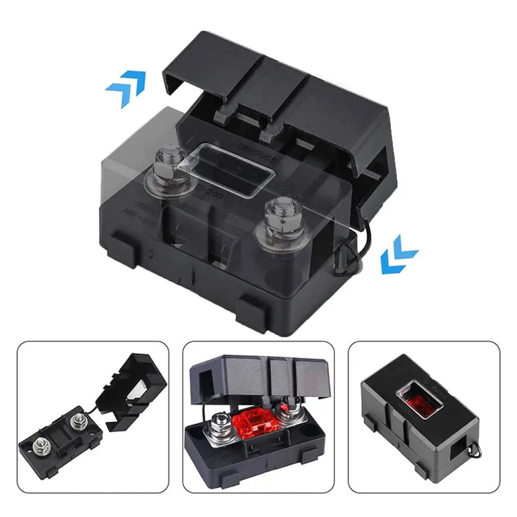 6 in 1 ANS Car Fuse Holder Fuse Box, Current:40A & 50A & 60A - Fuse by PMC TechLife | Online Shopping South Africa | PMC TechLife | Buy Now Pay Later Mobicred