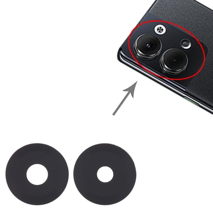 For OPPO Reno9 10pcs Back Camera Lens - Camera Series by PMC TechLife | Online Shopping South Africa | PMC TechLife