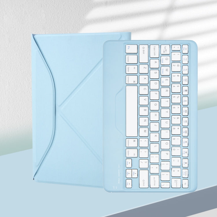 Z10B For iPad 10th Gen 10.9 2022 Pen Slot Bluetooth Keyboard Leather Tablet Case(Blue) - Universal by PMC TechLife | Online Shopping South Africa | PMC TechLife