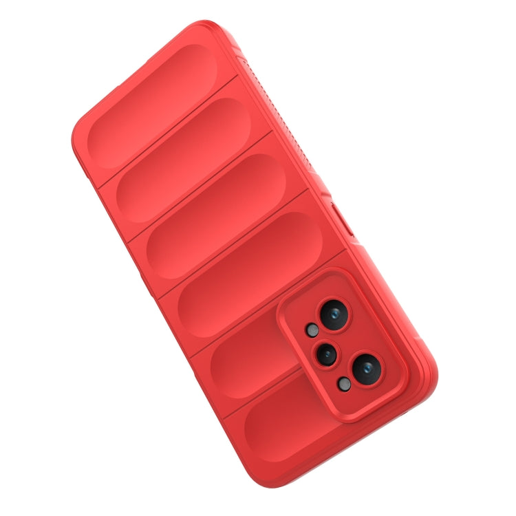 For Realme GT2 Magic Shield TPU + Flannel Phone Case(Black) - Realme Cases by PMC TechLife | Online Shopping South Africa | PMC TechLife