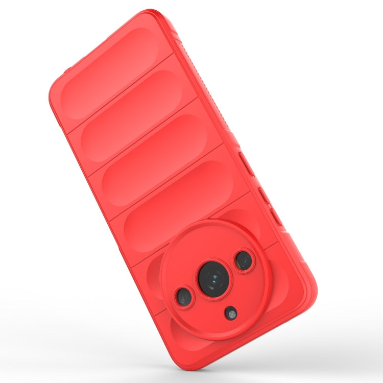 For Realme 11 5G Magic Shield TPU + Flannel Phone Case(Dark Blue) - Realme Cases by PMC TechLife | Online Shopping South Africa | PMC TechLife | Buy Now Pay Later Mobicred