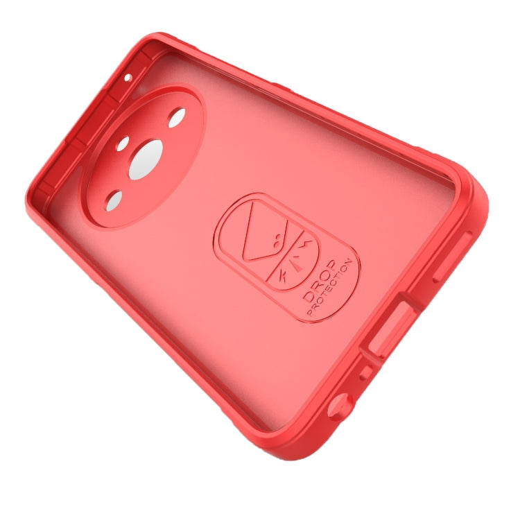 For Realme 11 5G Magic Shield TPU + Flannel Phone Case(Dark Blue) - Realme Cases by PMC TechLife | Online Shopping South Africa | PMC TechLife | Buy Now Pay Later Mobicred