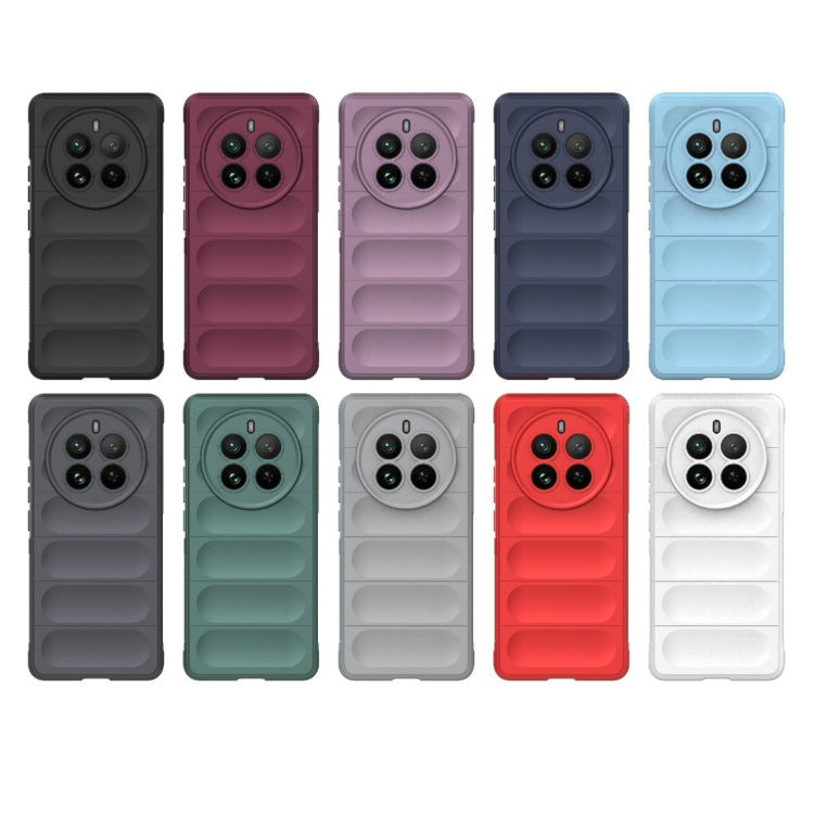 For Realme 12 Pro 5G / 12 Pro+ Magic Shield TPU + Flannel Phone Case(Red) - Realme Cases by PMC TechLife | Online Shopping South Africa | PMC TechLife | Buy Now Pay Later Mobicred
