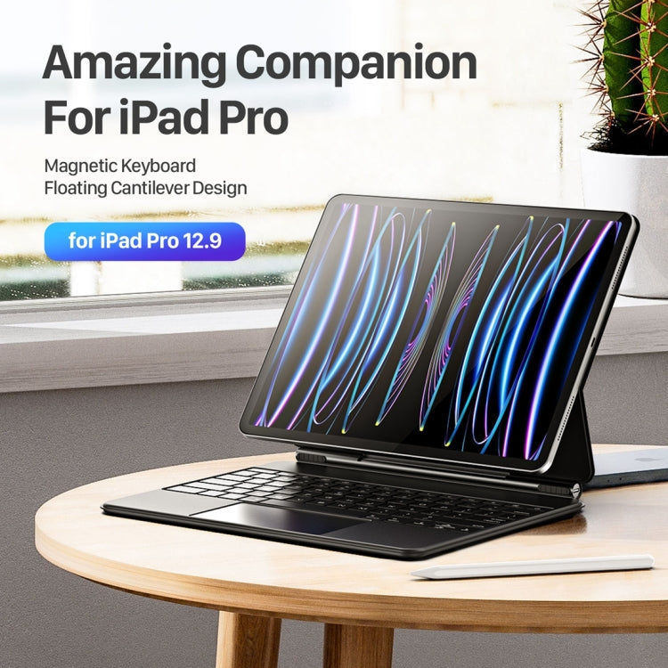 DUX DUCIS MK Series Floating Magnetic Keyboard Tablet Leather Case For iPad Pro 12.9 2020 - free shipping - PMC TechLife - Order now!