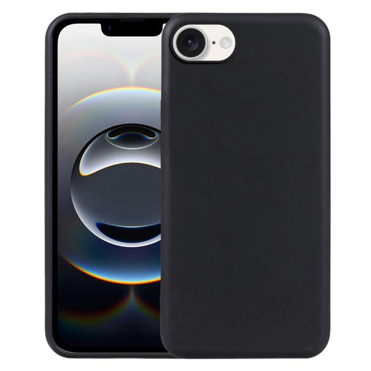 For iPhone 16e TPU Phone Case(Black) - iPhone 16e Cases by PMC Jewellery | Online Shopping South Africa | PMC Jewellery | Buy Now Pay Later Mobicred