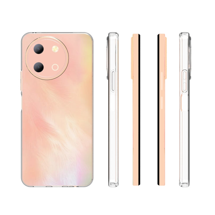 For vivo Y38 5G Waterproof Texture TPU Phone Case(Transparent) - vivo Cases by PMC TechLife | Online Shopping South Africa | PMC TechLife | Buy Now Pay Later Mobicred