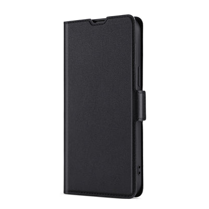 For Nokia C12 Ultra-thin Voltage Side Buckle Horizontal Flip Leather Phone Case(Black) - Nokia Cases by PMC Jewellery | Online Shopping South Africa | PMC Jewellery | Buy Now Pay Later Mobicred