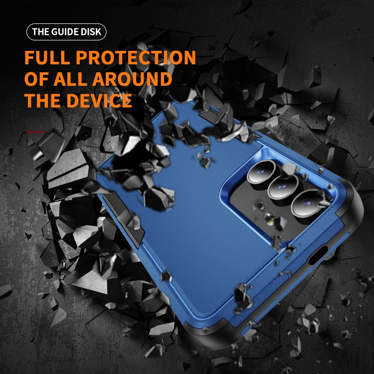 For Samsung Galaxy S24+ 5G TPU + PC Shockproof Protective Phone Case(Royal Blue + Black) - free shipping - PMC TechLife - Order now!