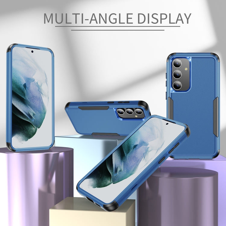 For Samsung Galaxy S24+ 5G TPU + PC Shockproof Protective Phone Case(Royal Blue + Black) - free shipping - PMC TechLife - Order now!