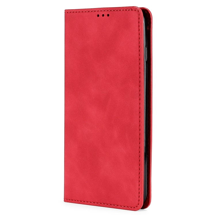 For Xiaomi 14 Skin Feel Magnetic Leather Phone Case(Red) - 14 Cases by PMC TechLife | Online Shopping South Africa | PMC TechLife | Buy Now Pay Later Mobicred